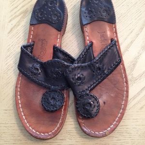 Black Jack Rogers sandals size 7.5